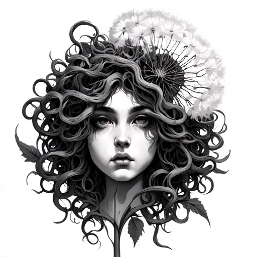 Medusa And Dandelion