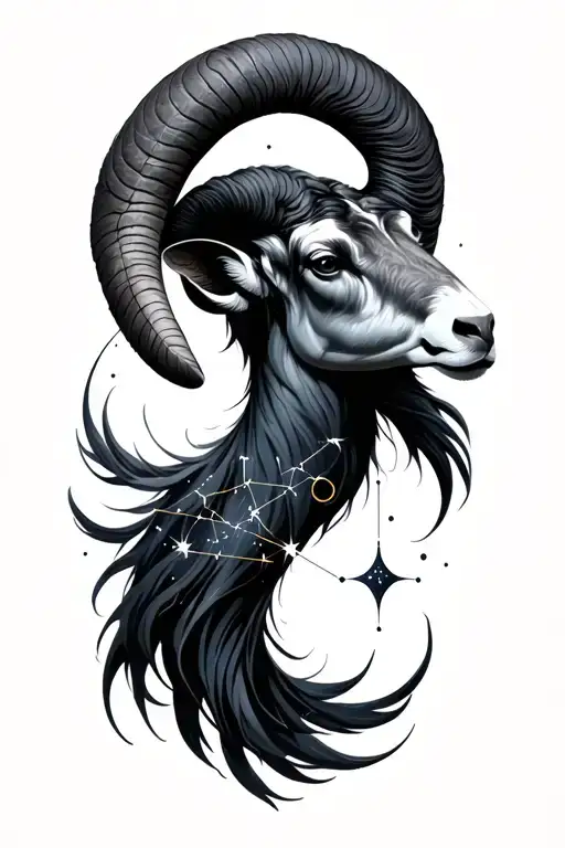 Aries Constellation Intertwined