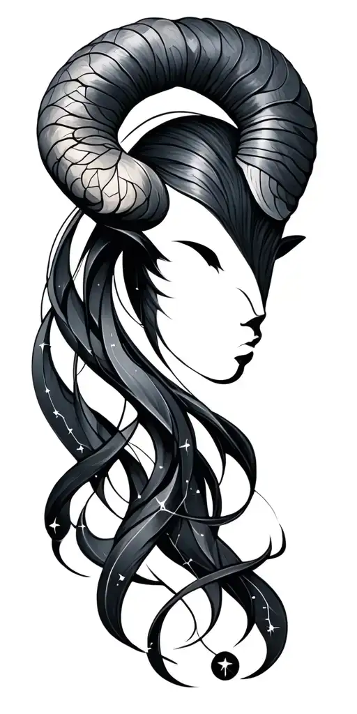 Aries Constellation Intertwined