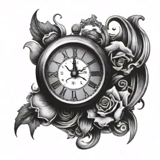 I Want Two Clock That One Is Showing Time And Another Is Have Nothing