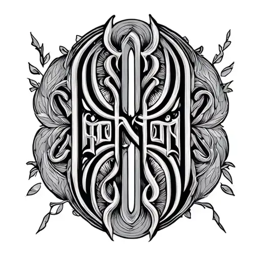 Two Word Ambigram Generator