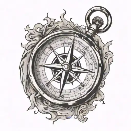 Compass With Map