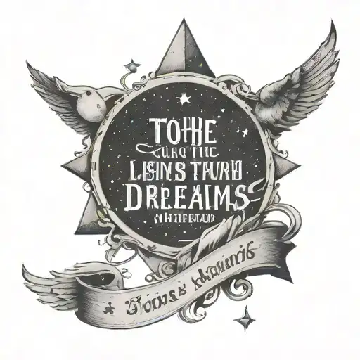 Quote 'To The Stars Who Listen And The Dreams That Are Answered'