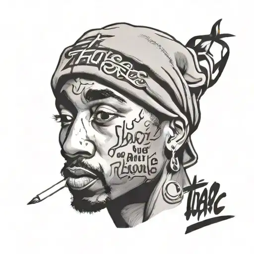 Tupac Shakur Quote Written