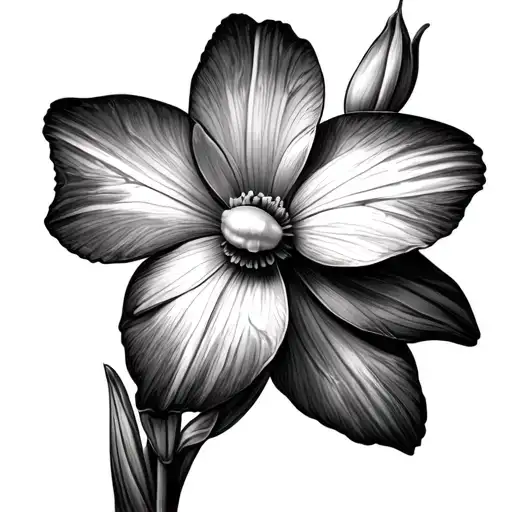 Dainty Daffodil Butter Fly