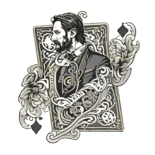 John Wick Playing Card