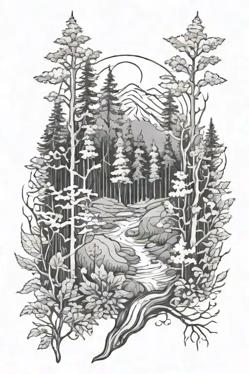 Forest Energetic Line