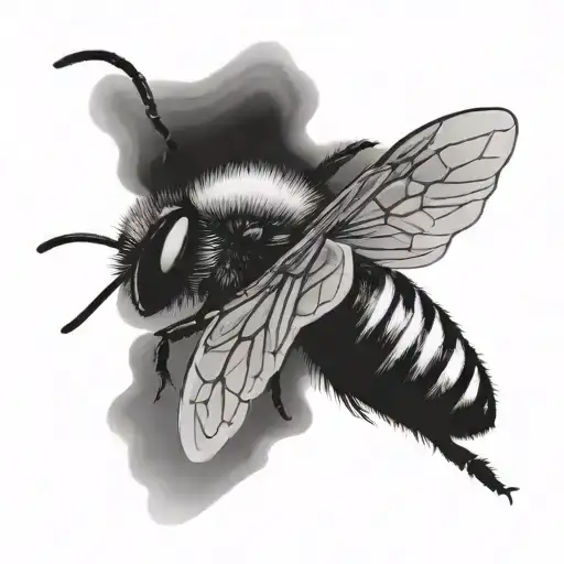 Bee Flying
