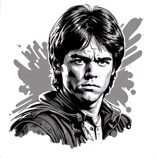 Han Solo Cartoon Character