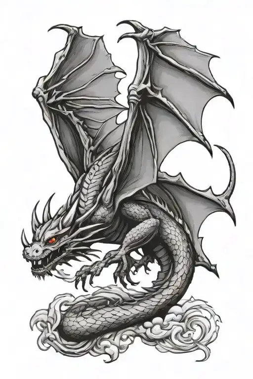 Simple Dragon Flying