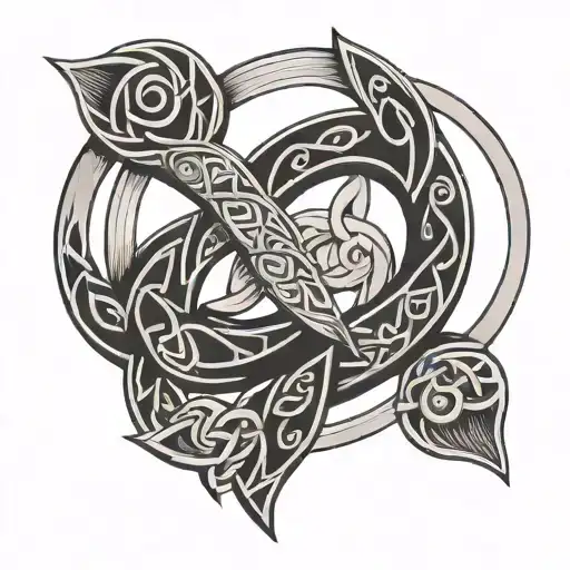 I Want A Celtic Motherhood Symbol With 1985 Intertwined