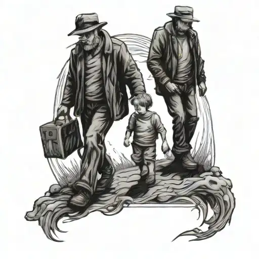 Dead Father Son Walking