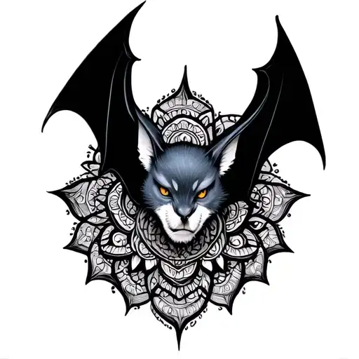 Mandala Bat