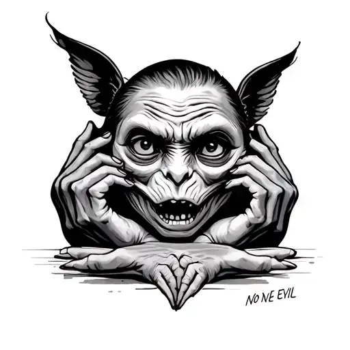 Hea No Evil See No Evil Speak No Evil Have No Fun With Mokeys