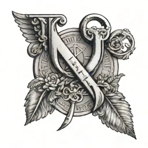 Two Birth Dates In Roman Numerals Representing Important Dates