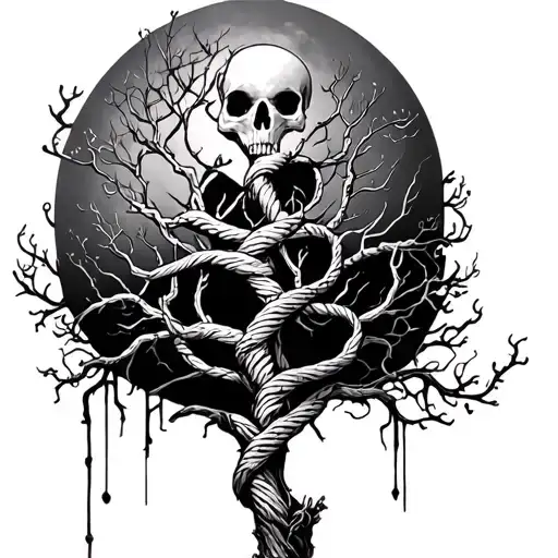 Poison Tree With Cut Noose