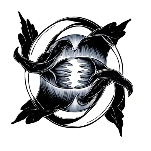 Doctor And Sleep Symbol Intertwined