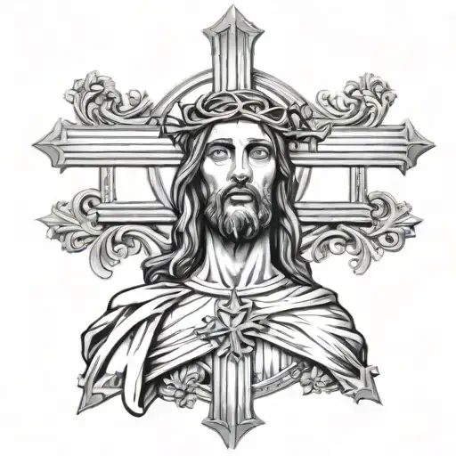 Masculine Jesus Cross