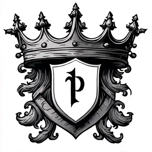 Holzheimer Crest Heraldry Crown