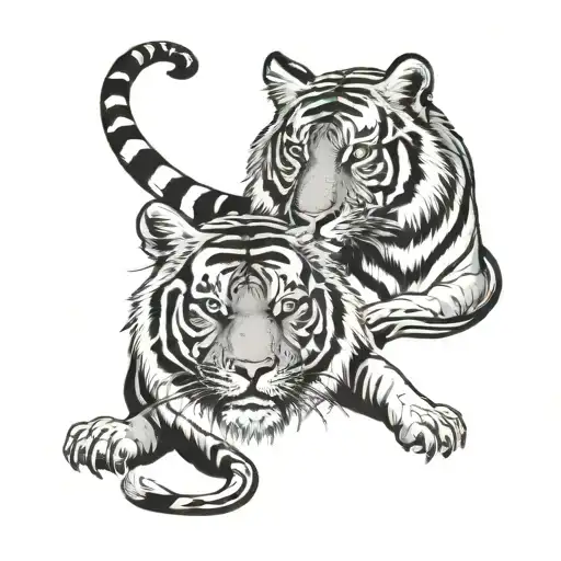Tiger Inside Earth Sign