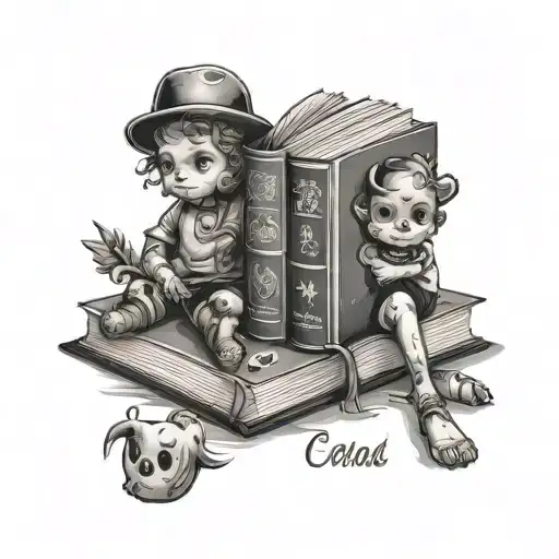 Children's Birthdates 02 29 2012 And 05 25 2020 With Book Theme