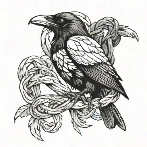Raven Knot Intertwined