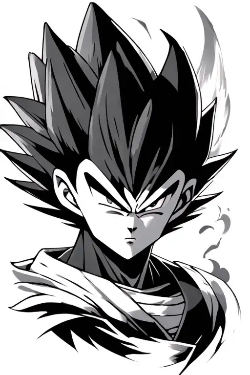 Vegeta And Gojo Inspired