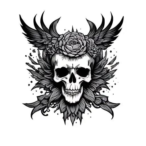 Brotherhood Tattoo Design Combining Elements