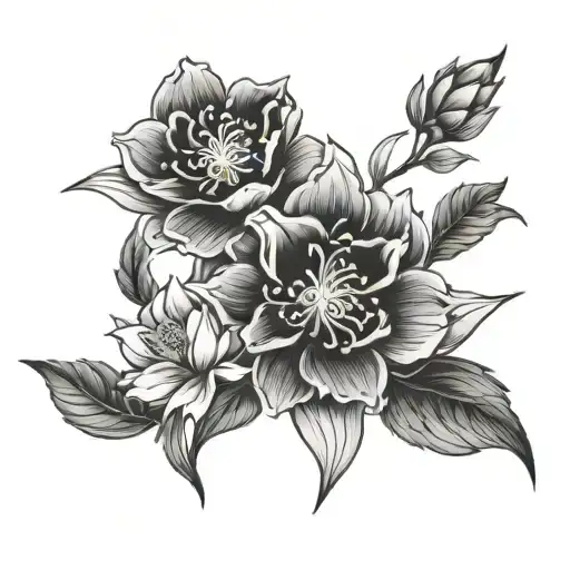 Flowers In Korean Style