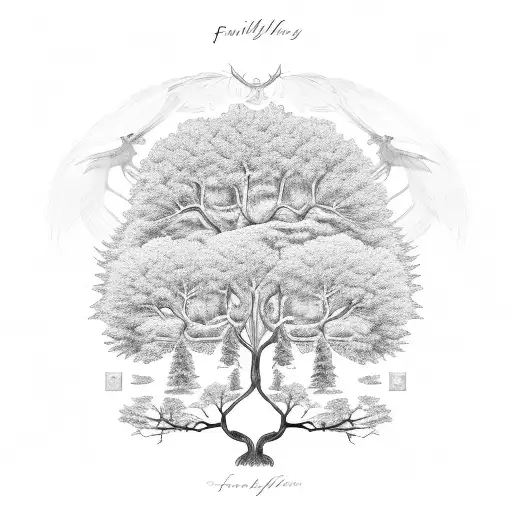 Family Tree With Four Members