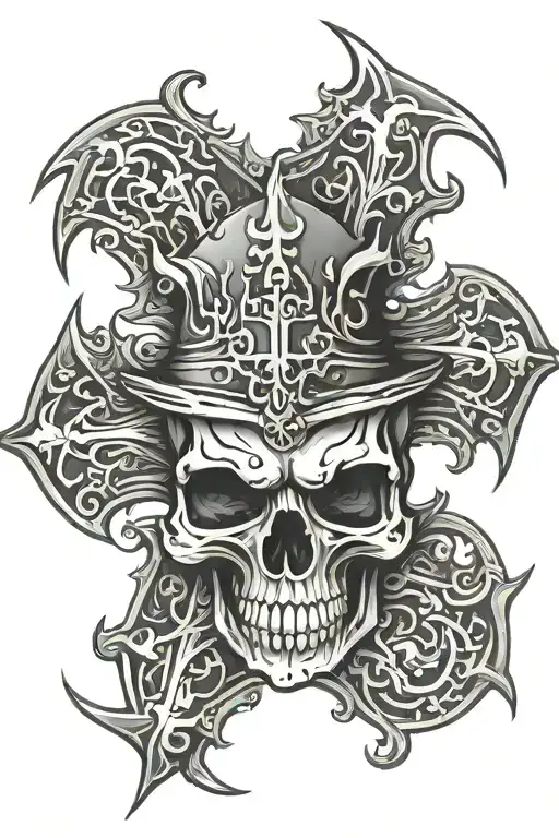 Cross Skull Demon