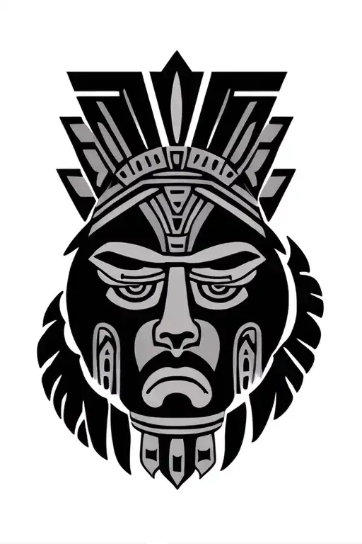 Aztec Totem Strength Family Spirituality