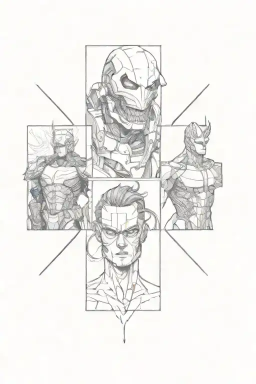 Comic Book Style Illustration