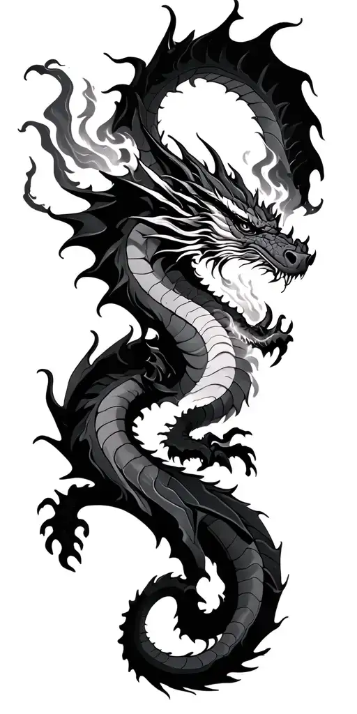 Dragon Breathing Fire