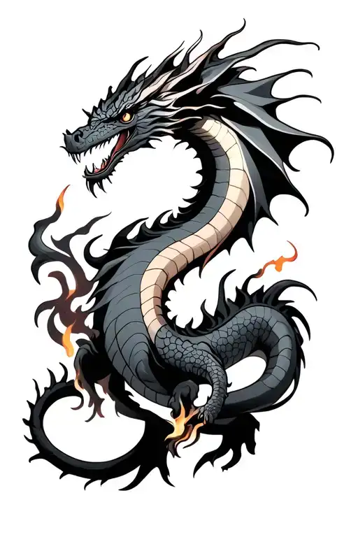 Dragon Breathing Fire