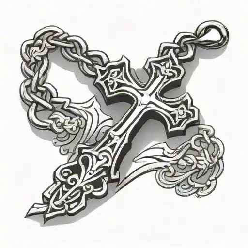 Orthodox Christian Cross Necklace