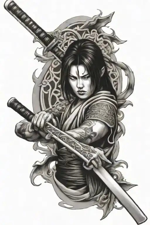 Katana Realistic Depiction