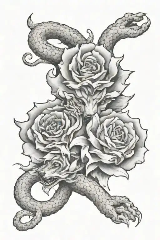 Cover Up For A Wolf Face