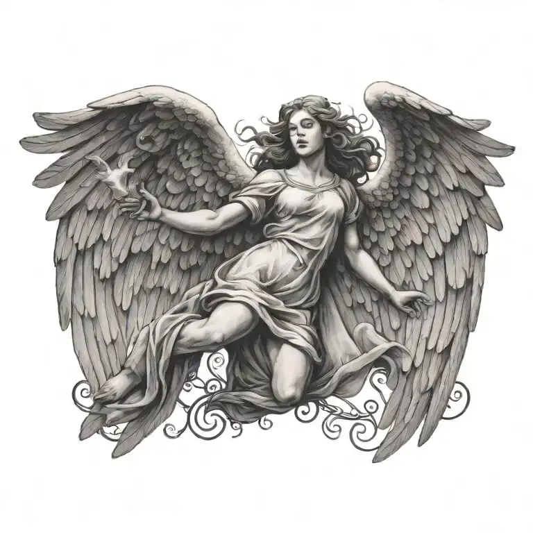 Flying Angel Holding