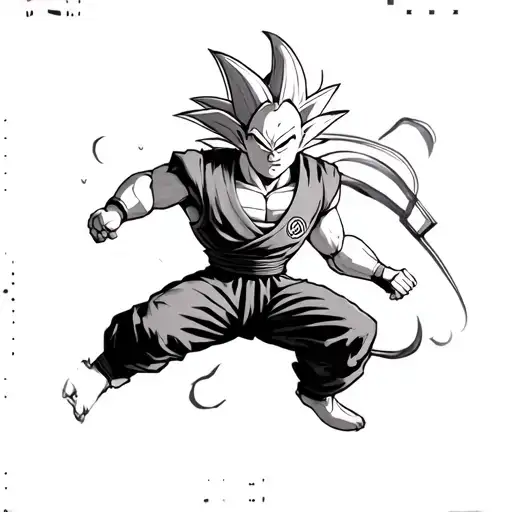 Dragon Ball Z Full Body Charging