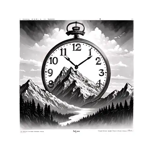 Clock Mountains Panorama