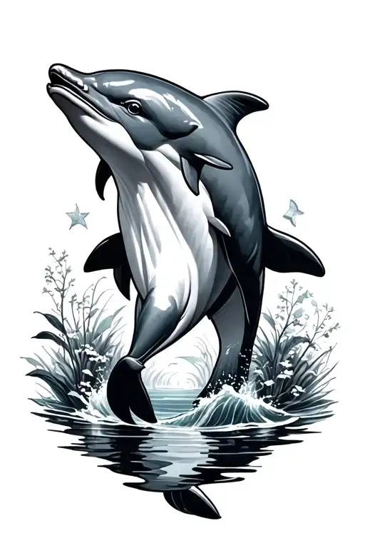 Dolphin Realm Inspired By Lord