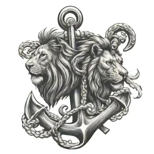 Lion And Anchor Connected