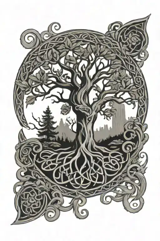 Celtic Tree Of Life