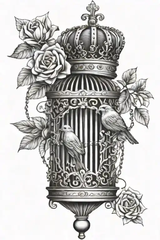 Birdcage And Crown