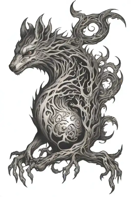 The Burning Forest Is Dead Inside