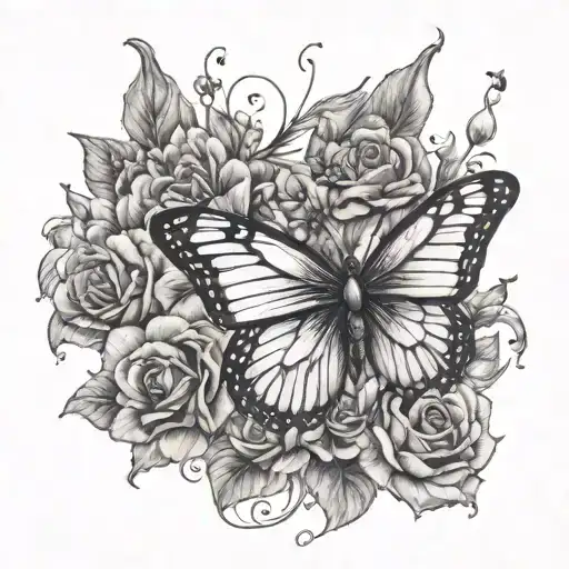 Baby Loss Grief Butterfly