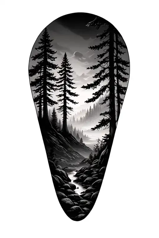 Fine Forest Landscape