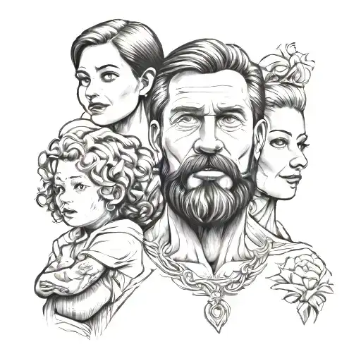 Father And Family