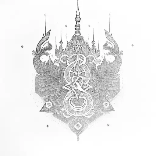 Intricate Russian Calligraphy Spelling Out A Meaningful Quote Related To Accounting